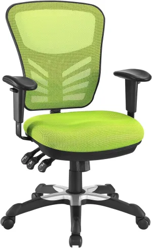 Modway Articulate Ergonomic Mesh Office Chair in Green