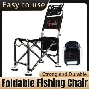 Multifunctional Recliner Folding Fishing Chair Portable Outdoor Camping Chair