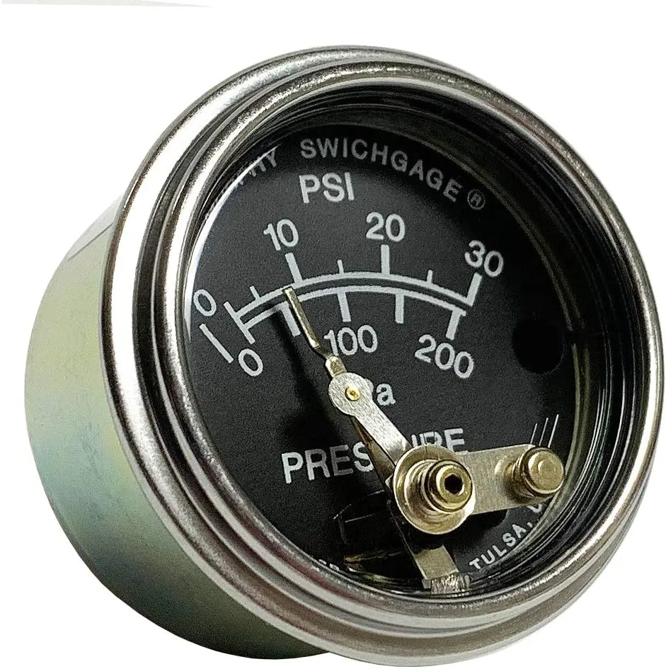 Murphy by Enovation Controls 20P-30, 2" Pressure Swichgage, 0-30 psi (05703104)
