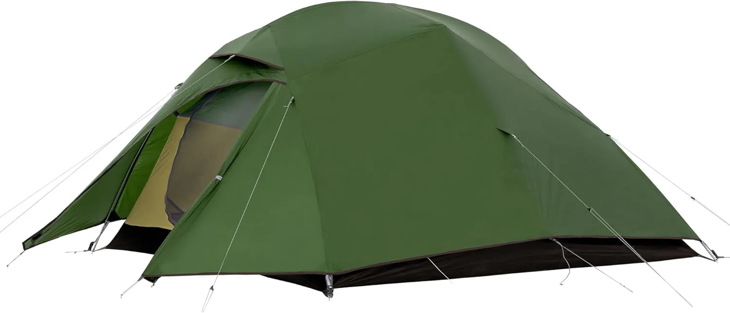 Naturehike Cloud-Up 3 Person Lightweight Backpacking Tent with Footprint - 3 Season Free Standing Dome Camping Hiking Waterproof Backpack Tents