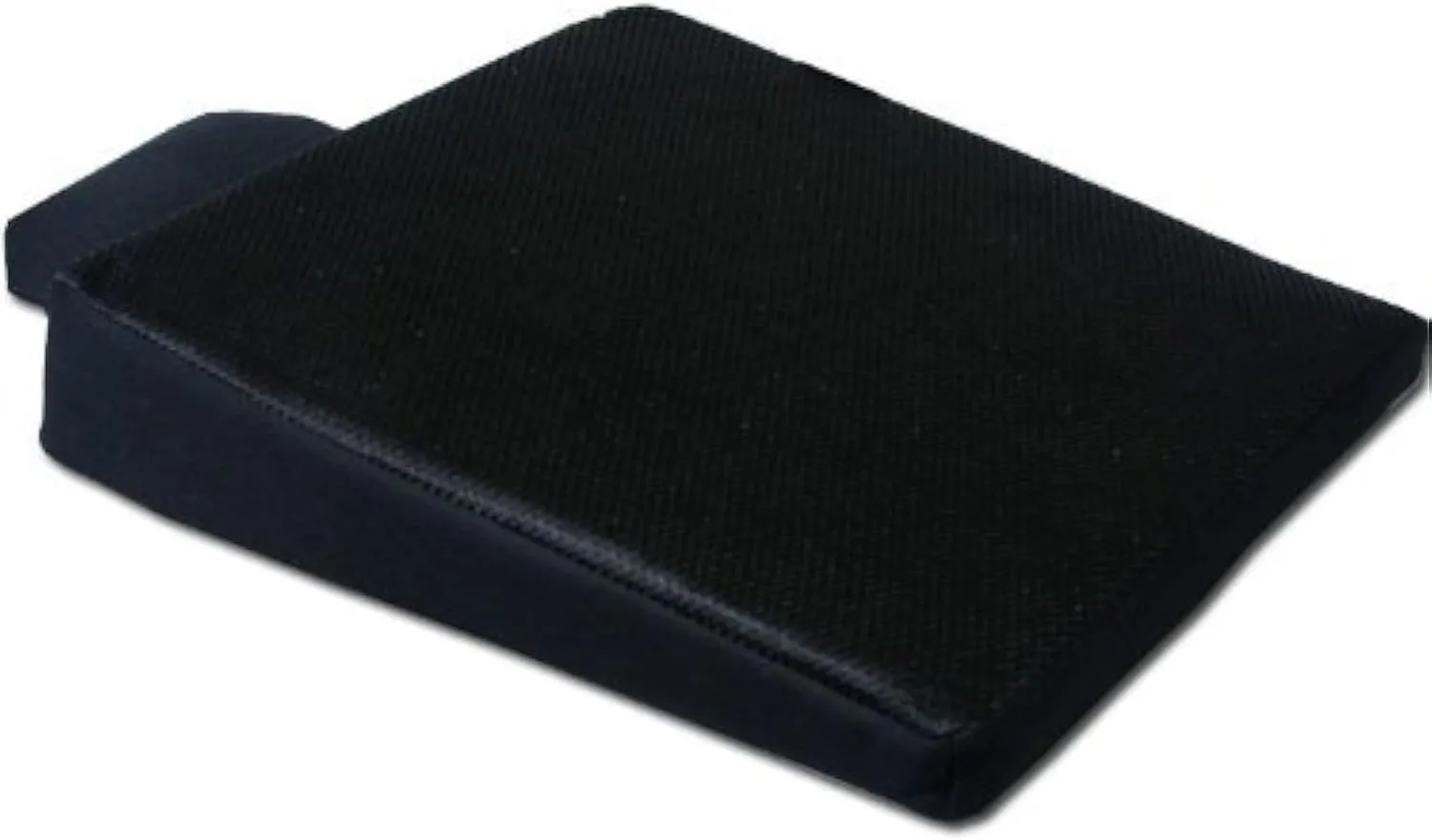 New Breathable Comfortable Ergonomic Wedge Car Seat Office Chair Back Support Cushion (Black Mesh)