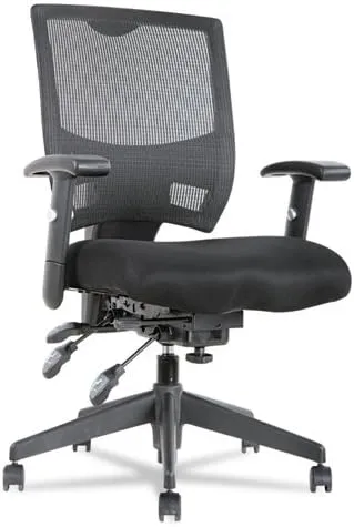 NEW - Epoch Series High Performance Multifunction Chair, Mesh Back/Seat, Black - EP4217