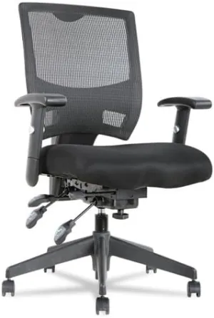 NEW - Epoch Series High Performance Multifunction Chair, Mesh Back/Seat, Black - EP4217