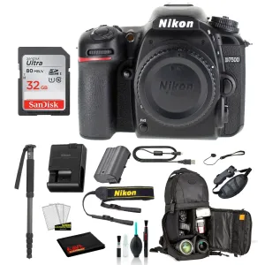 Nikon D7500 DSLR Camera Starter Bundle 01