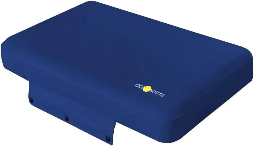 Oceansouth Seat Cushions for Yeti Coolers (Press Stud Fittings) (Blue, YETI 35) Camping yeti seat Cushion Handle Beach Chair ice Box chests and Coolers Foam Cooler Boat Seats