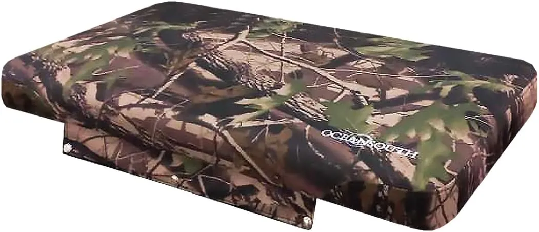 Oceansouth Seat Cushions for Yeti Coolers (Press Stud Fittings) (Camouflage, YETI 65) Camping yeti seat Cushion Handle Beach Chair ice Box chests and Coolers Foam Cooler Boat Seats