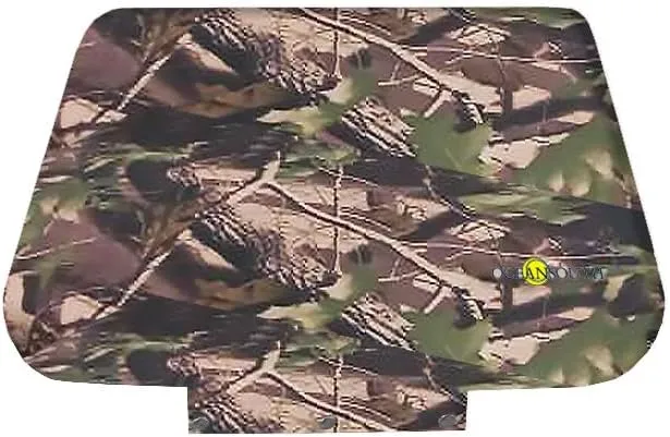 Oceansouth Seat Cushions for Yeti Coolers (Press Stud Fittings) (Camouflage, YETI 65) Camping yeti seat Cushion Handle Beach Chair ice Box chests and Coolers Foam Cooler Boat Seats