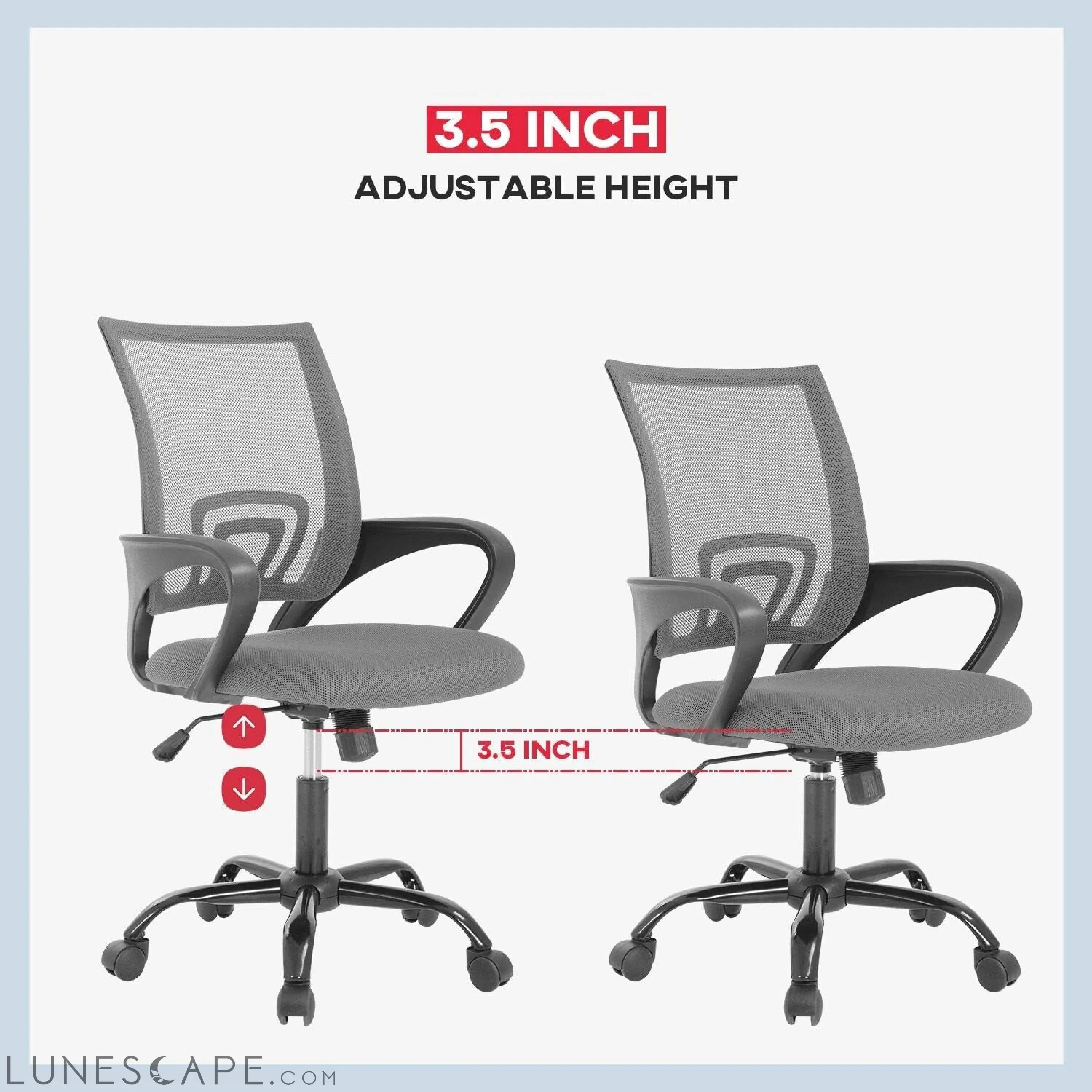 Office Chair Ergonomic Cheap Desk Chair Mesh Computer Chair Lumbar