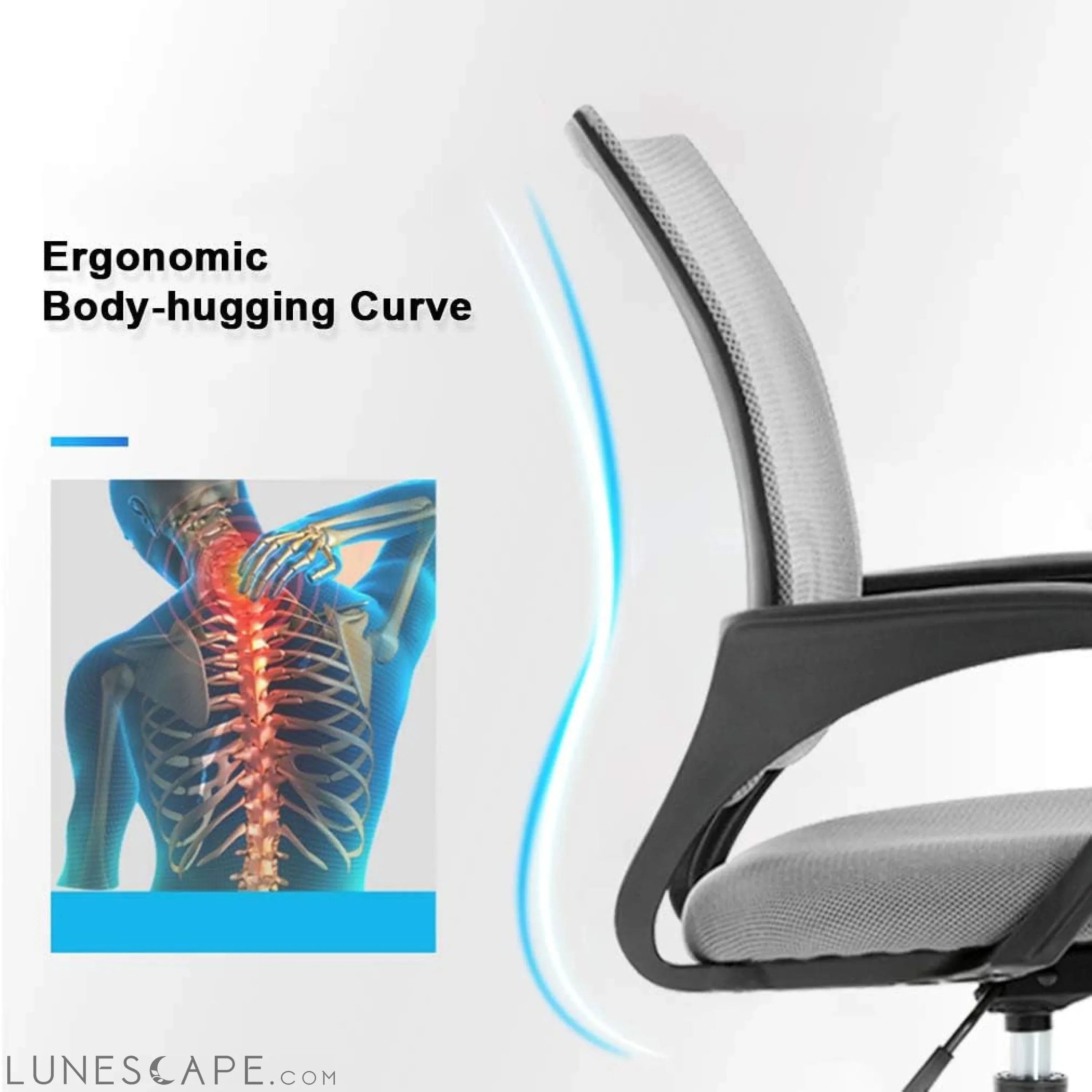 Office Chair Ergonomic Cheap Desk Chair Mesh Computer Chair Lumbar
