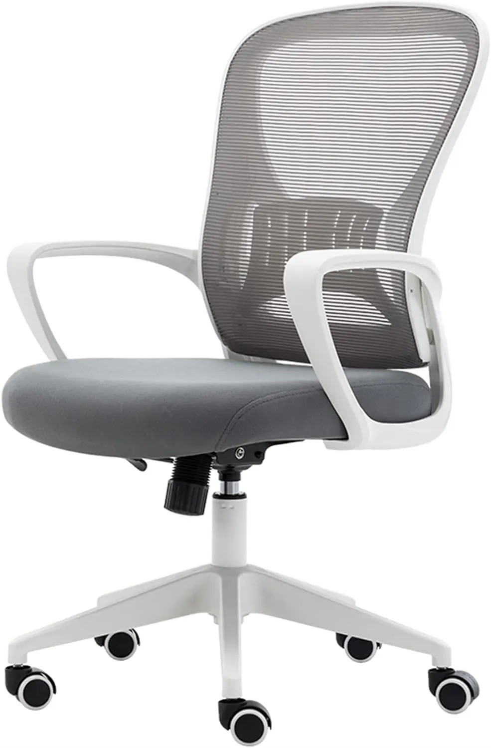 Office Chair Ergonomic Office Chair Desk Chair Breathable Mesh Back PC Chair with Lumbar Support Arms Adjustable Swivel(Color:A)