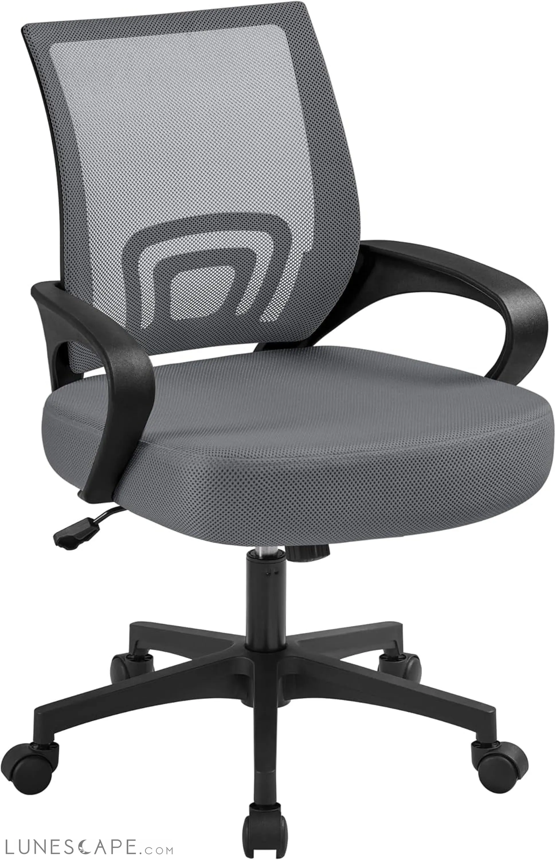 Office Chair Mid Back Executive Task Swivel Rolling Gaming Lumbar