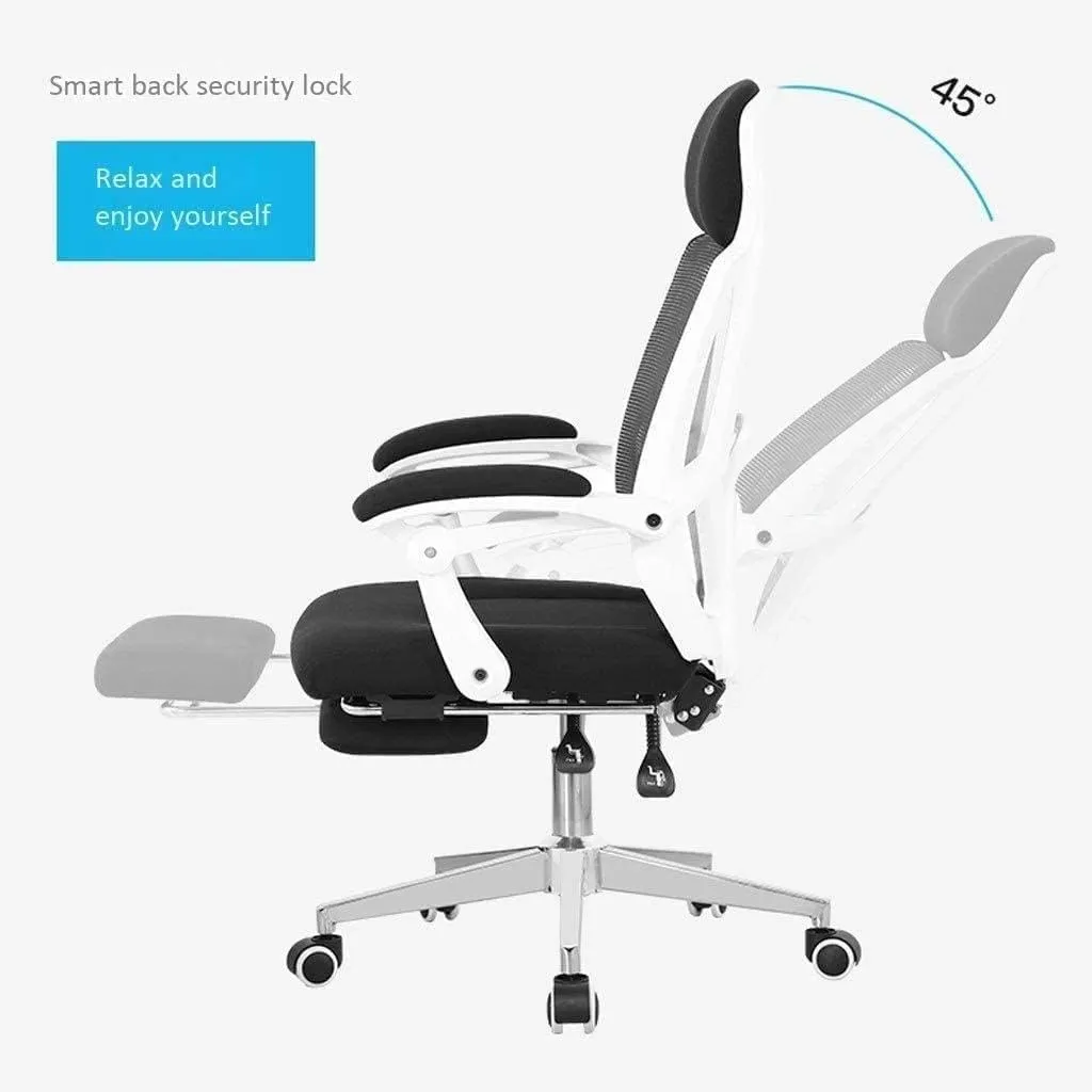 Office Chairs, Design All mesh Full Fabric Multifunctional Comfortable Ergonomic Office Chair(B)