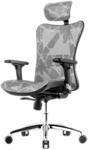 Office Desk Ergonomic Mesh Office Chair High-Back Desk Chair Rotating Computer Work Chair Study Home Comfortable Sedentary Computer Chair Home Office Chair (Color : Gray A)