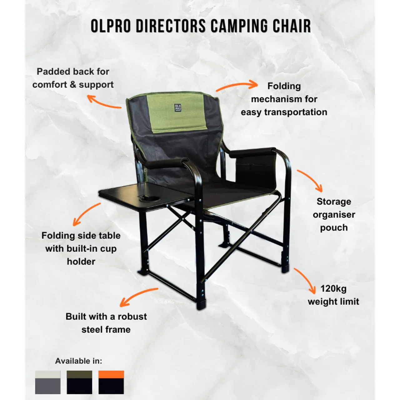 Olpro Directors Chair