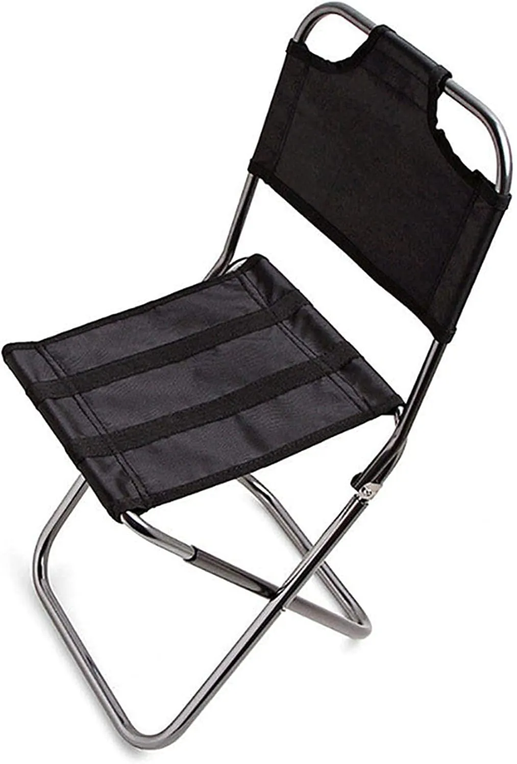 Outdoor Chair Portable with Aviation Aluminum Alloy Oxford Backrest Chair Mini Fishing Chair Picnic Beach Stool Chair Camping Gear