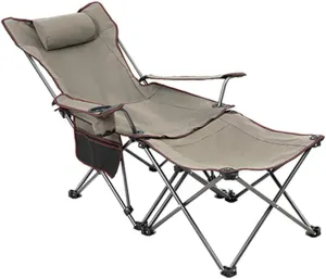 Outdoor Folding Camping Chairs, Beach Chairs, Garden Chairs, Side Mesh Bags, Cup Holders, Armrests, Mesh Models, Storage Bags, can Carry, Outing