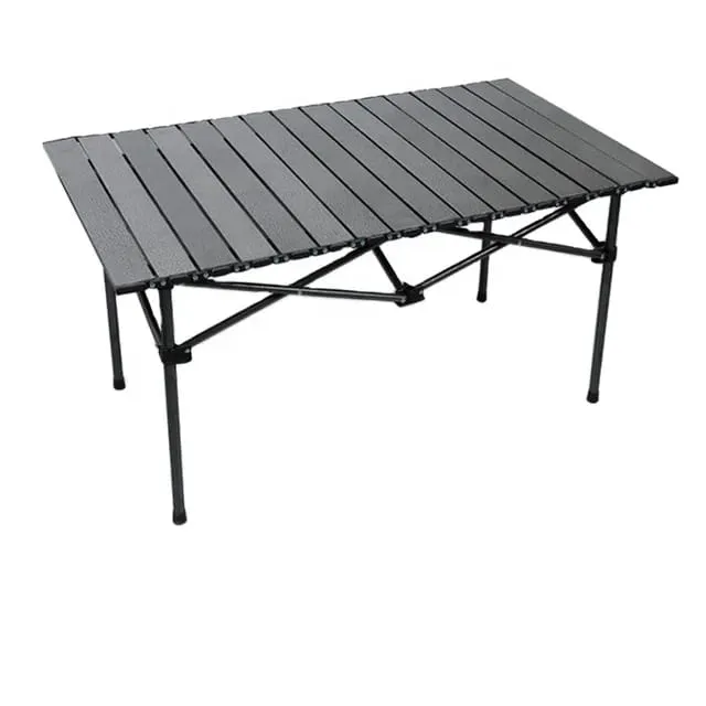 Outdoor Portable Folding Camping Table With 4 Chair Set