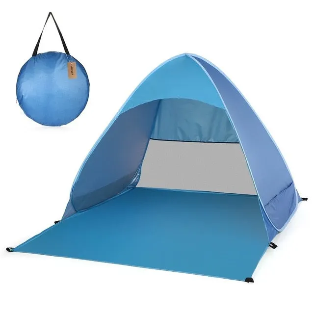 Outdoor Up Tent Beach Winter Responsive Protection tourist Cost-efficient Tent Tent Automatic Ultralight Pop UV Instant Tent Camping Fishing Lixada Hiking