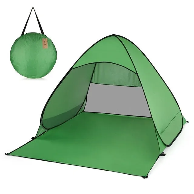 Outdoor Up Tent Beach Winter Responsive Protection tourist Cost-efficient Tent Tent Automatic Ultralight Pop UV Instant Tent Camping Fishing Lixada Hiking