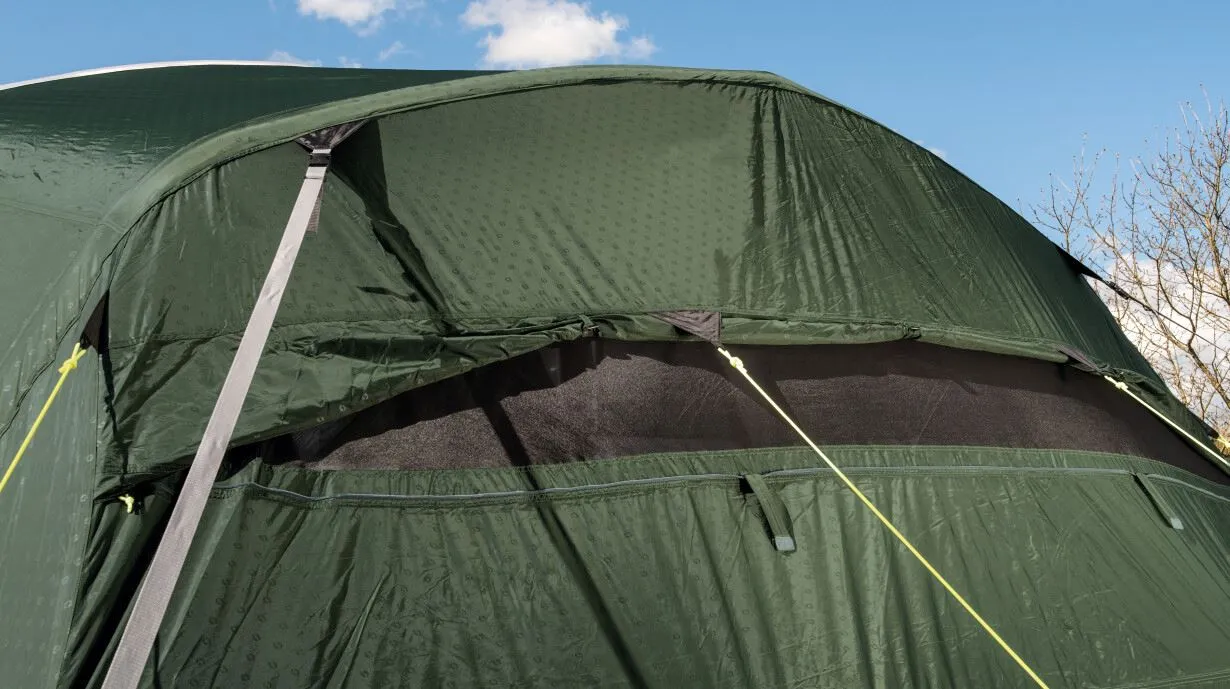 Outwell Jacksondale 7PA Air Tent, 7 Person Family Tent in Green