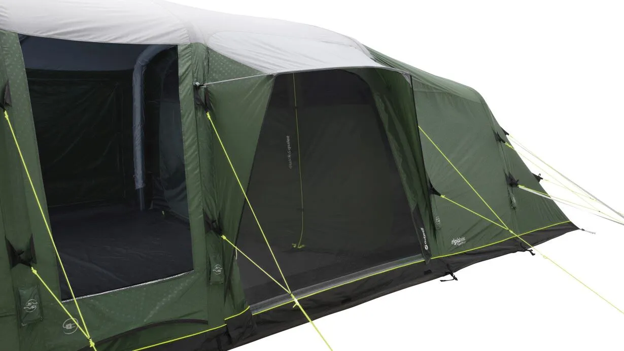Outwell Jacksondale 7PA Air Tent, 7 Person Family Tent in Green