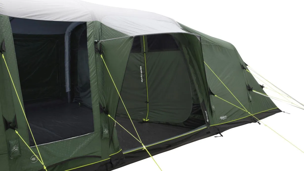Outwell Jacksondale 7PA Air Tent, 7 Person Family Tent in Green