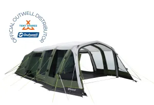 Outwell Jacksondale 7PA Air Tent, 7 Person Family Tent in Green