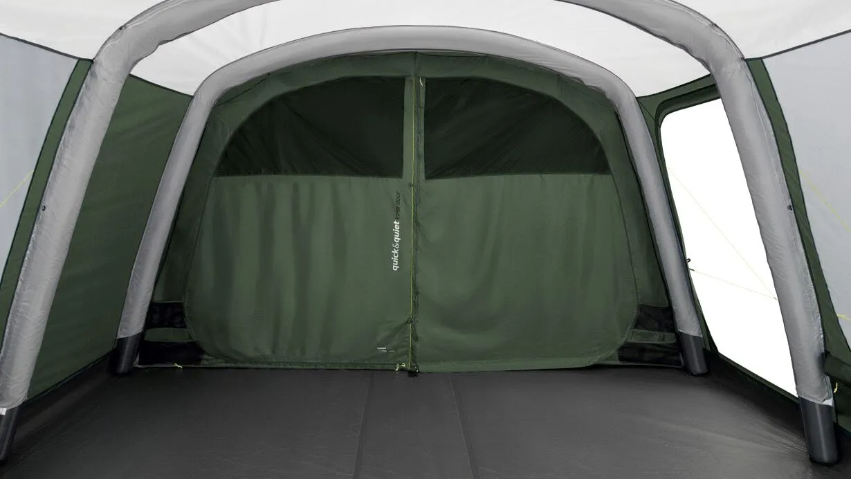 Outwell Jacksondale 7PA Air Tent, 7 Person Family Tent in Green