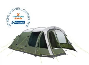 Outwell Norwood 6 Tunnel Tent 2022, 6 Person Family Tent in Green