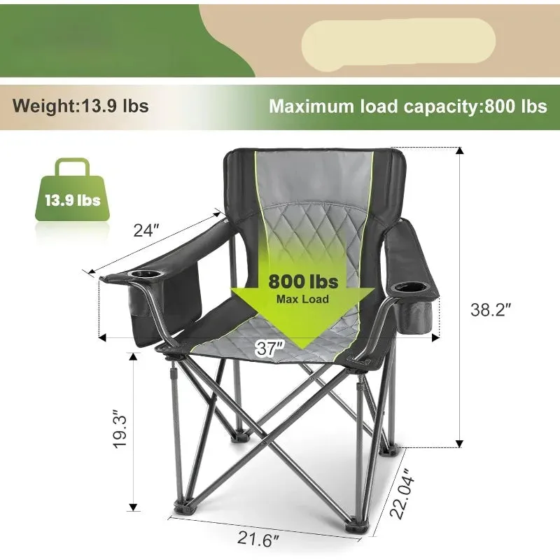 Oversized Camping Chair for Maximum Comfort