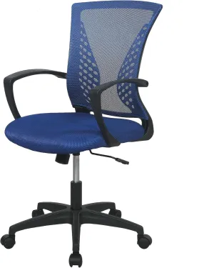PayLessHere Office Computer Gaming Chair Ergonomic Mesh Desk Chair Adjustable Video Game Chairs with 360 Degrees Swivel Wheels Armrest Lumbar Support for Home Office (Blue)