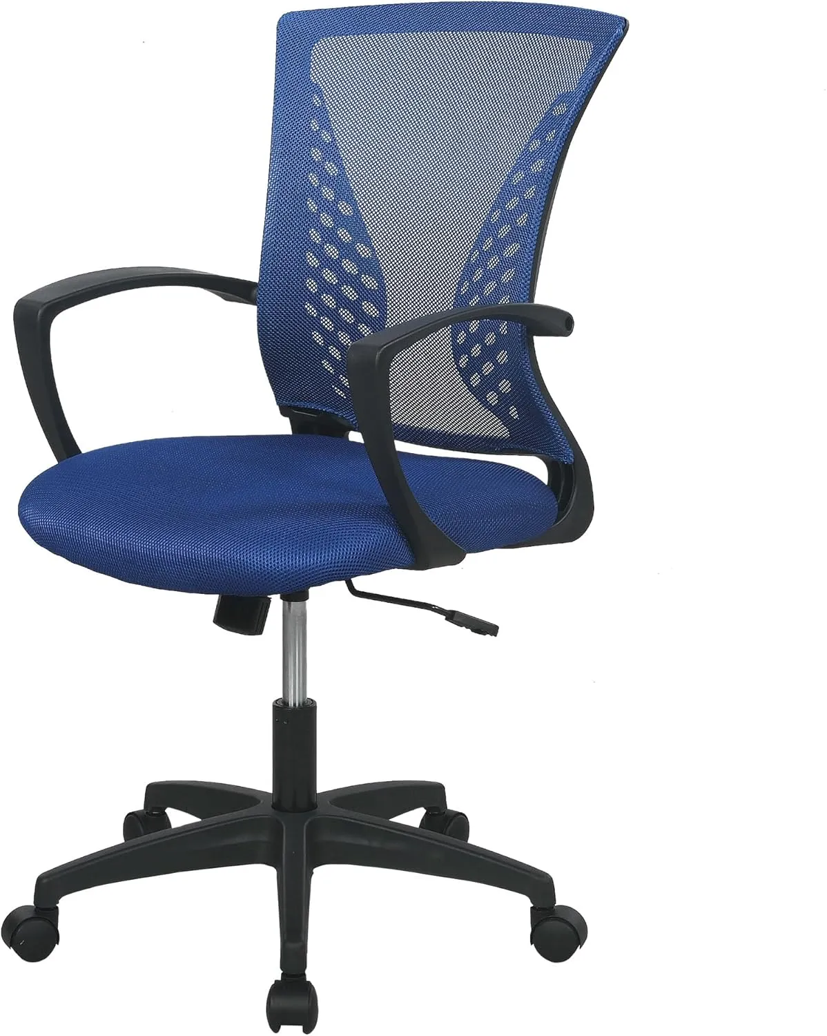 PayLessHere Office Computer Gaming Chair Ergonomic Mesh Desk Chair Adjustable Video Game Chairs with 360 Degrees Swivel Wheels Armrest Lumbar Support for Home Office (Blue)