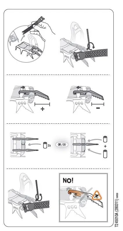 Points Kit for Lynx Crampons