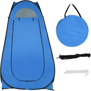Pop Up Pod - Privacy Shower Tent, Outdoor Dressing Room, Portable Toilet Stall with Carry Bag for Camping, Beach, Tailgate, Hinking