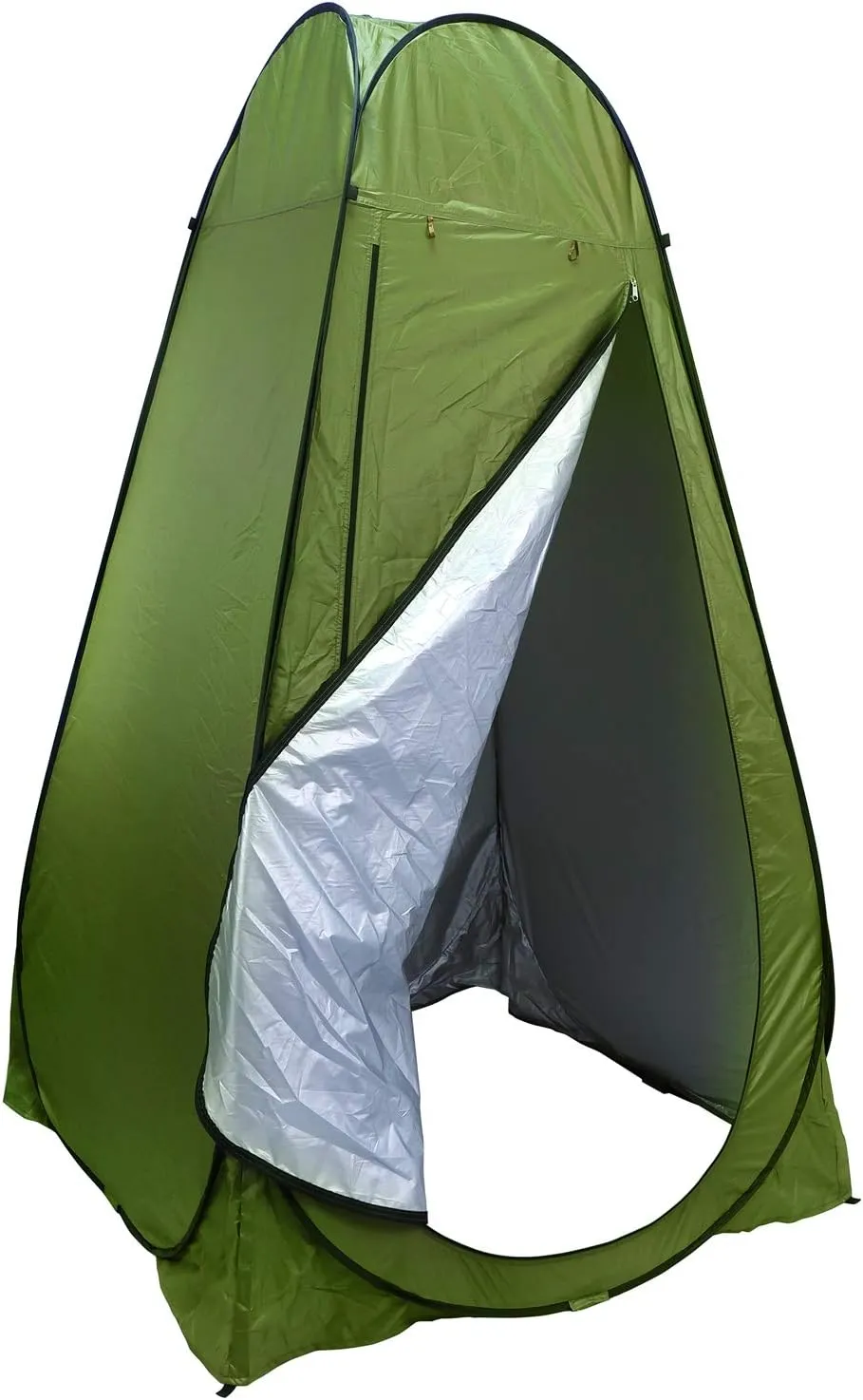 Pop Up Privacy Tent, Green Camping Shower Tent, Outdoor Changing Tent, Portable Bathroom Toilet Tent Privacy Tent with Portable Bag for Camping, Beach, Hiking, Travelling