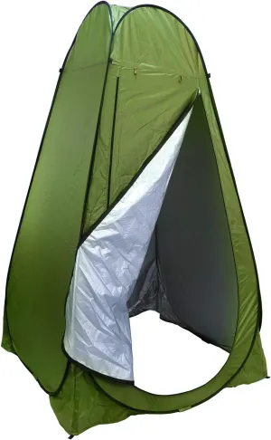 Pop Up Privacy Tent, Green Camping Shower Tent, Outdoor Changing Tent, Portable Bathroom Toilet Tent Privacy Tent with Portable Bag for Camping, Beach, Hiking, Travelling