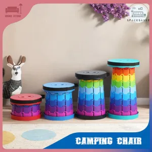 Portable Camping Chair | Foldable & Adjustable Outdoor Stool for Hiking & Fishing