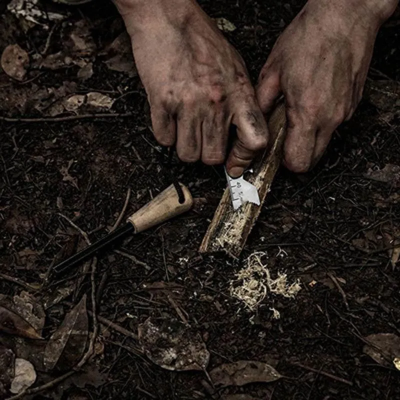Portable Camping Lighter - Nostalgic Outdoor Match Tool