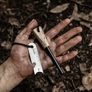Portable Camping Lighter - Nostalgic Outdoor Match Tool