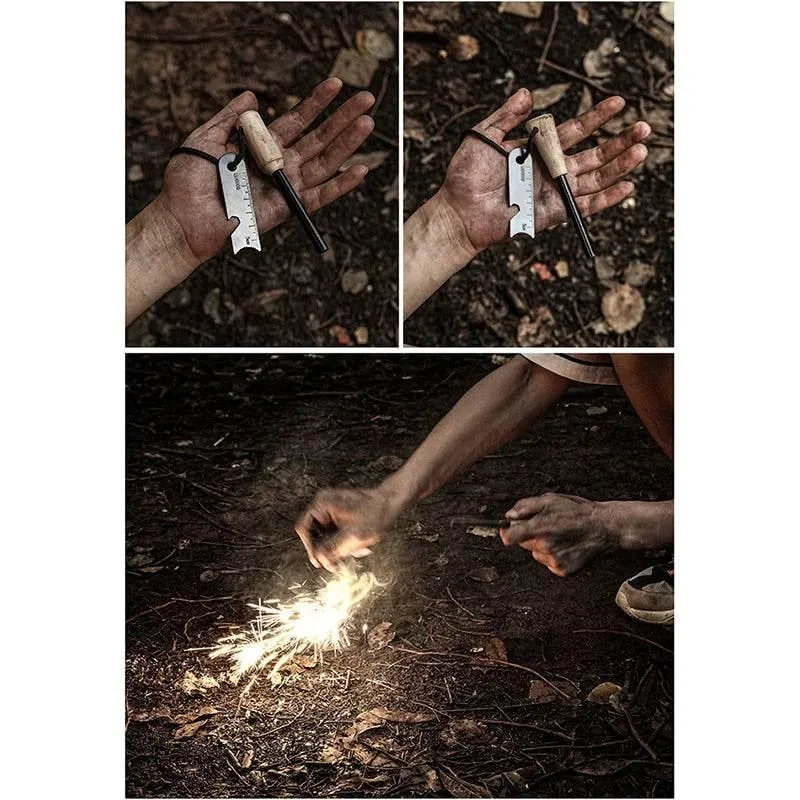 Portable Camping Lighter - Nostalgic Outdoor Match Tool