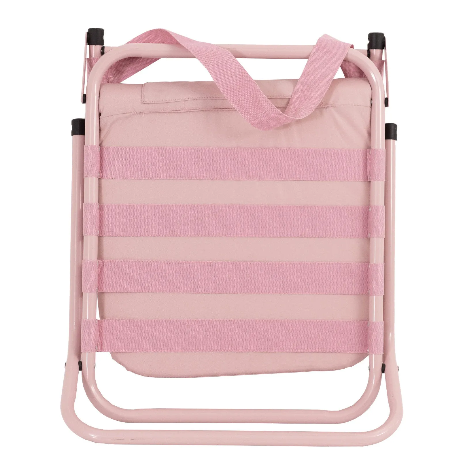 Portable Pink 2-Pack Folding Beach Chairs