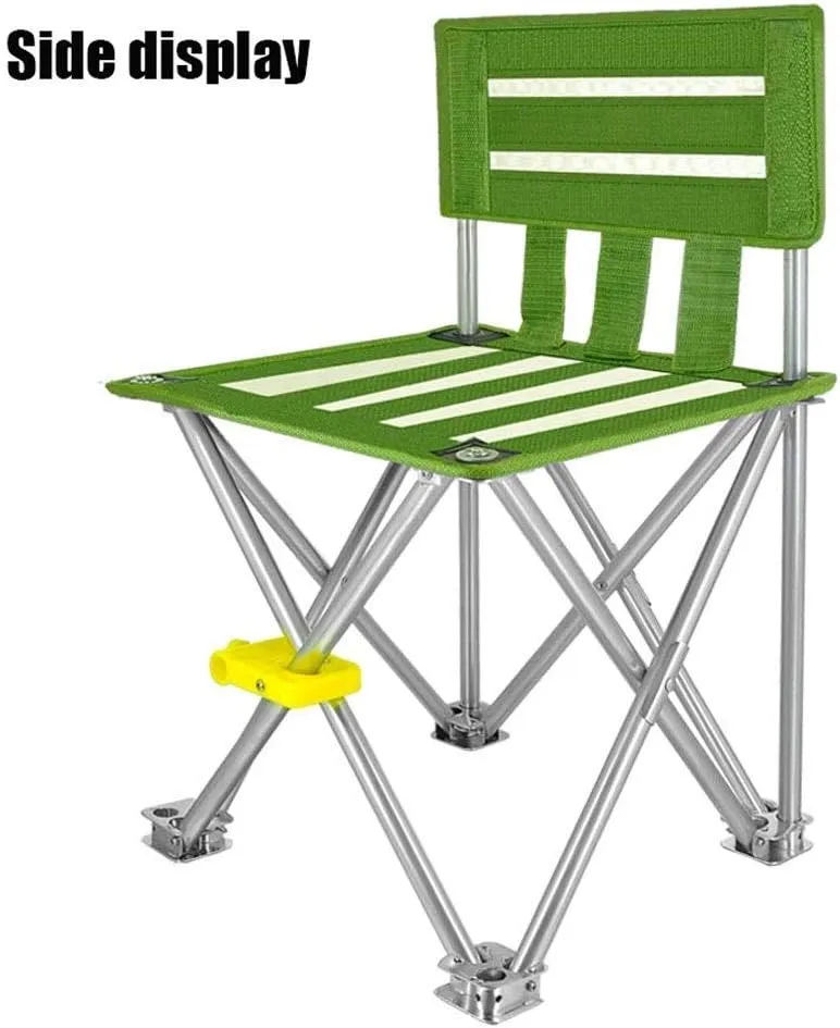 Portable Ultra Light Folding Chair Oxford Cloth Fishing Chair Outdoor Picnic Camping Leisure mesh Breathable Beach Chair Iron Foot Stool Large Colour:Medium (Color : Small) (Medium)
