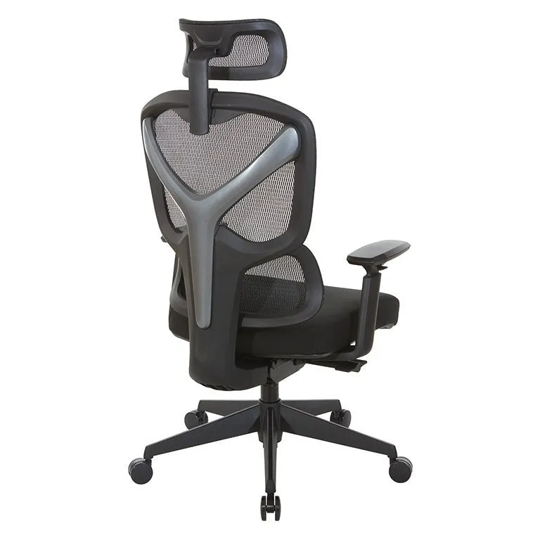Proline II Mesh Back Manager's Chair with Headrest - 71142HR-3