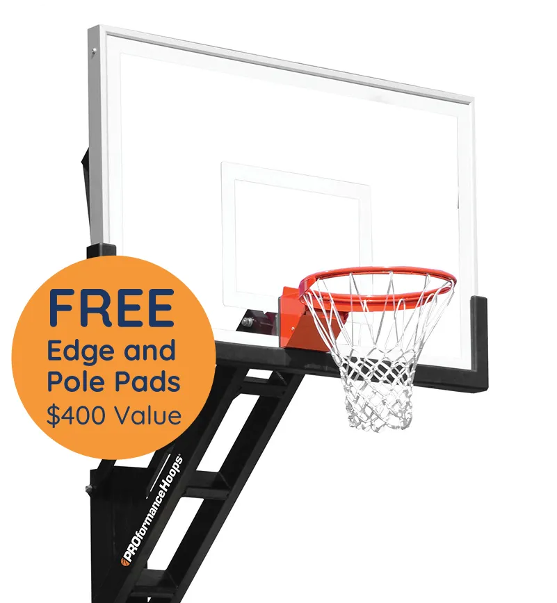 PROview® 660 | Best Seller – 60" Adjustable Basketball Hoop System