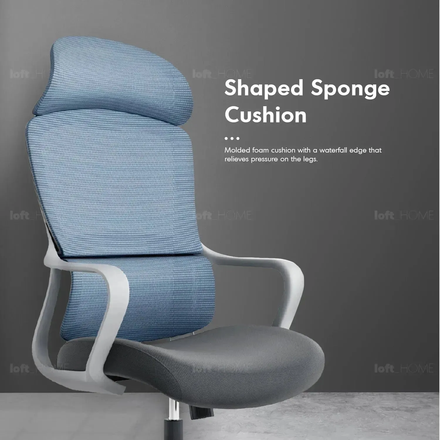 [Ready Stock] Modern Mesh Ergonomic Office Chair CURVE