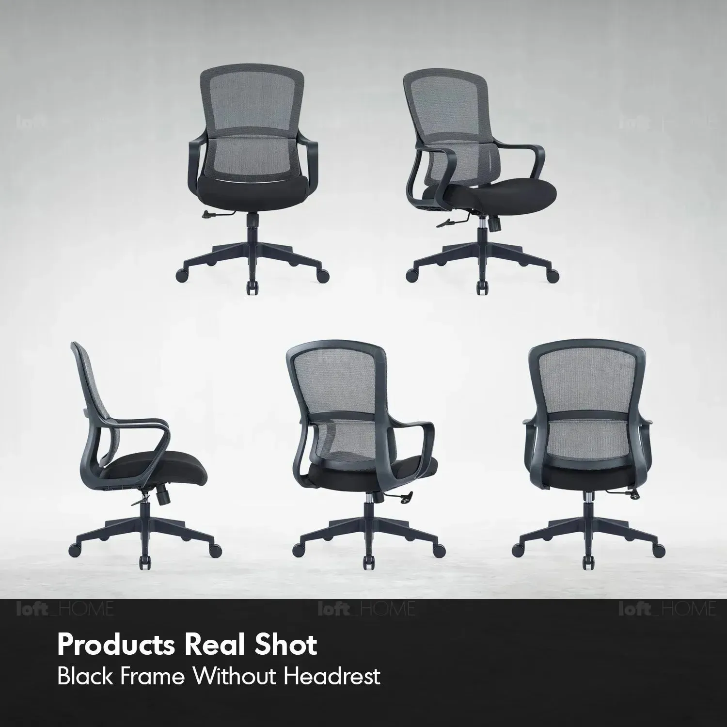 [Ready Stock] Modern Mesh Ergonomic Office Chair CURVE