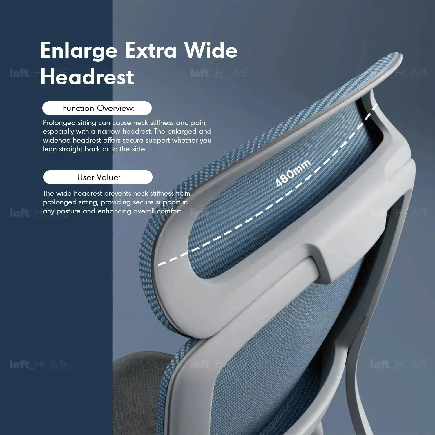 [Ready Stock] Modern Mesh Ergonomic Office Chair CURVE