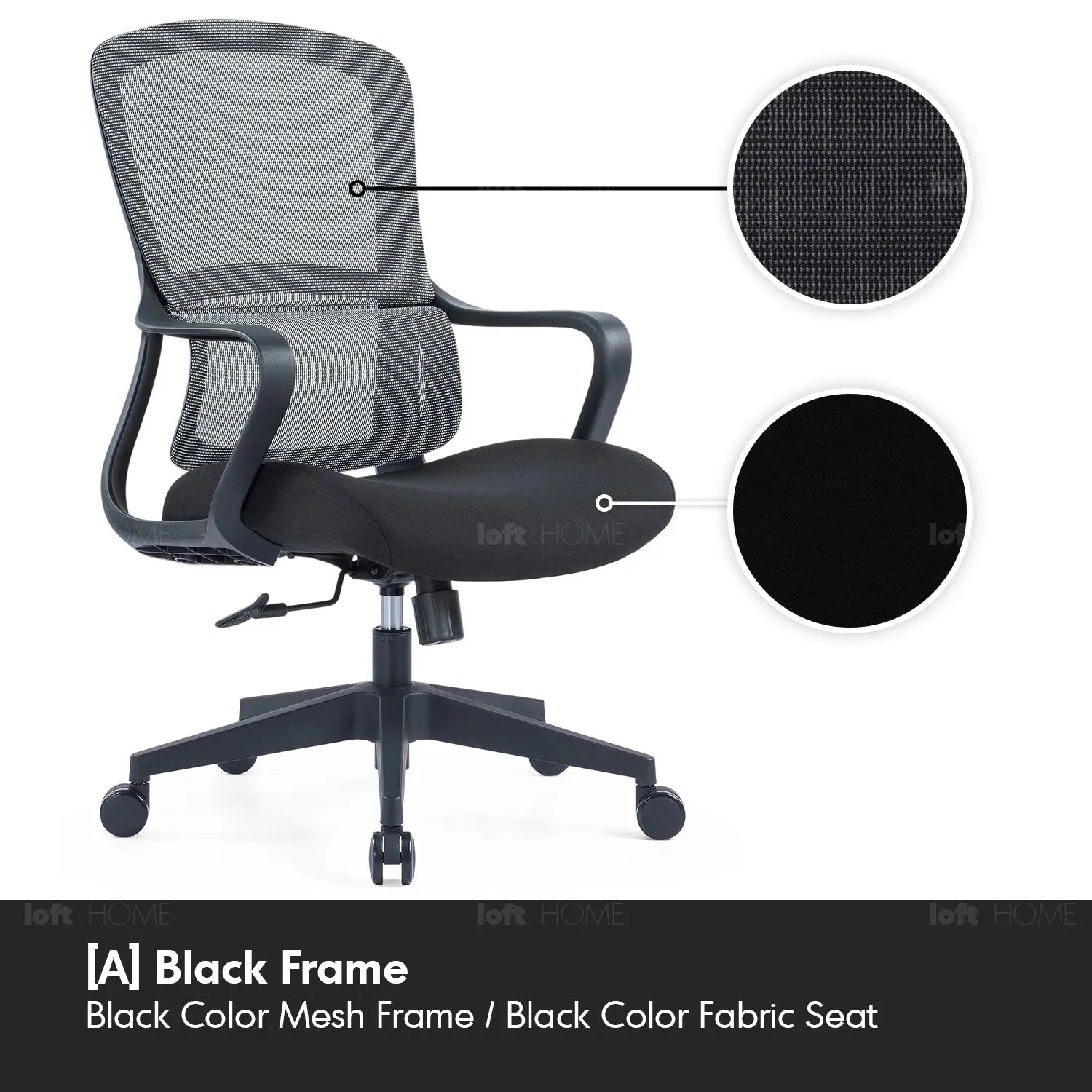 [Ready Stock] Modern Mesh Ergonomic Office Chair CURVE