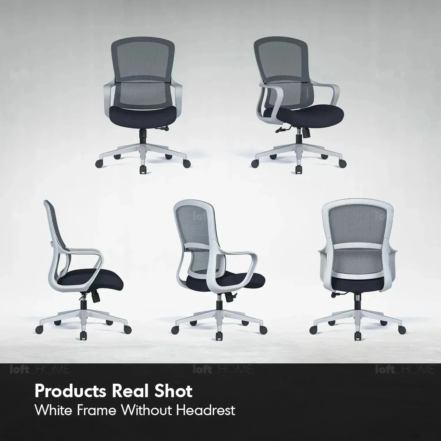 [Ready Stock] Modern Mesh Ergonomic Office Chair CURVE
