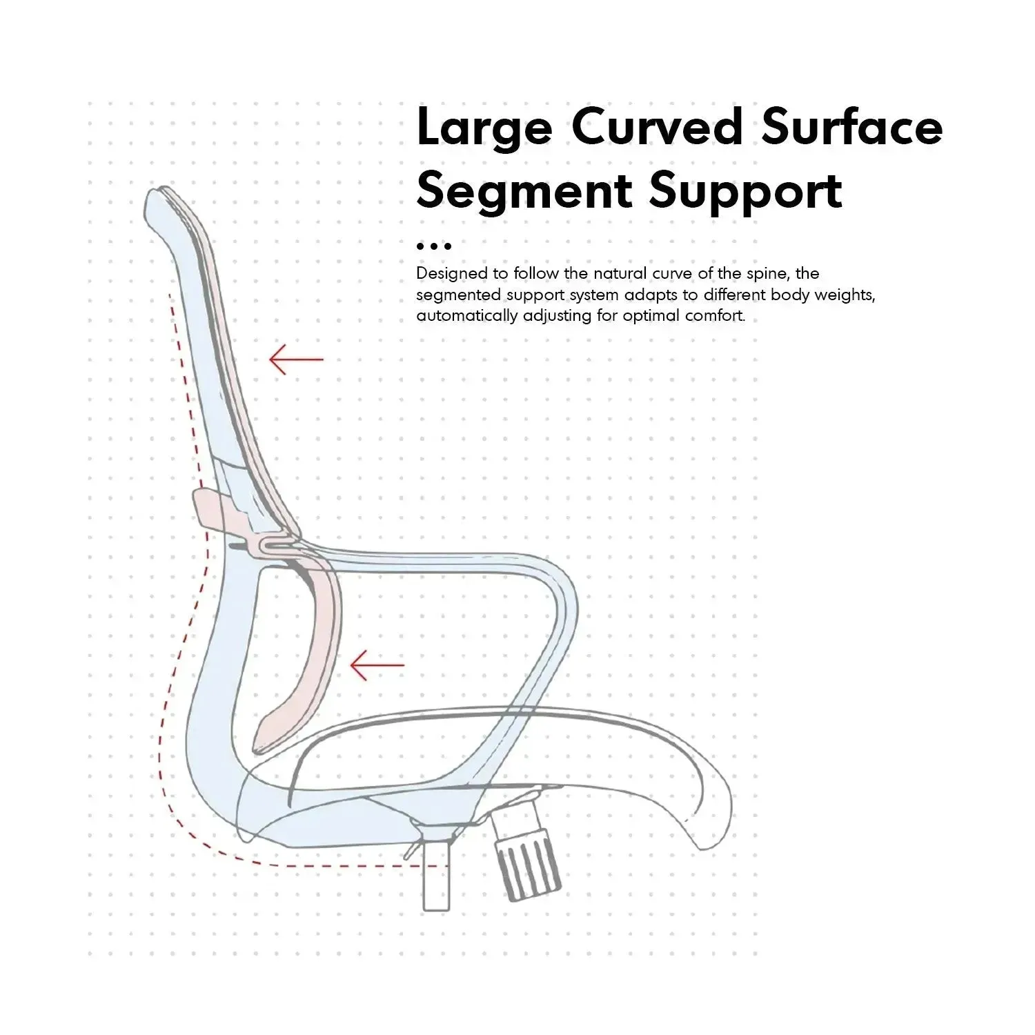 [Ready Stock] Modern Mesh Ergonomic Office Chair CURVE